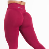 SHAPE ME LEGGINGS - BOYSENBERRY
