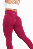 SHAPE ME LEGGINGS - BOYSENBERRY