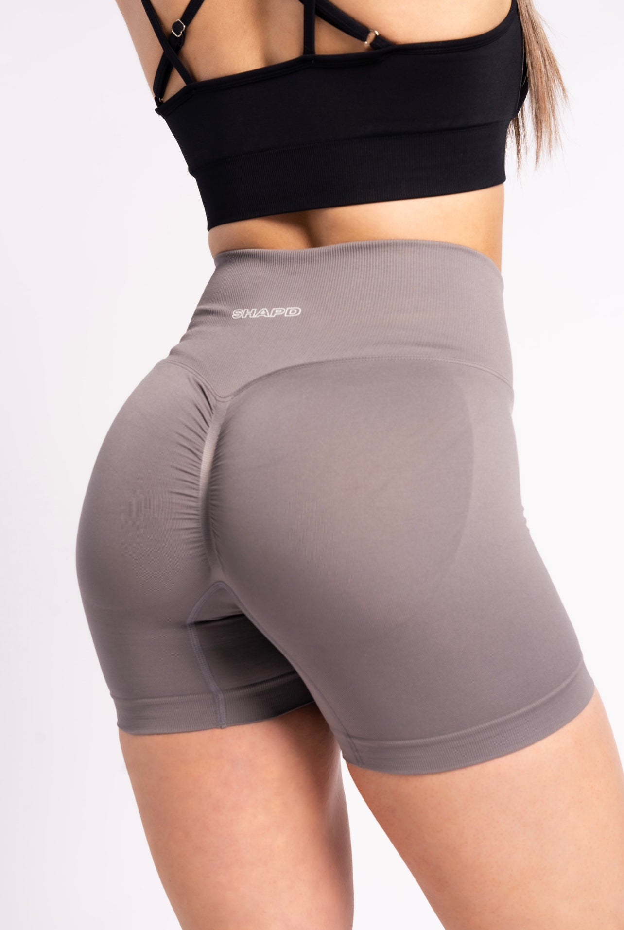 Light Grey Shape Me Shorts - SHAPD OFFICIAL