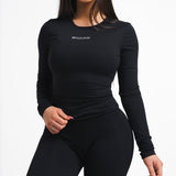 SCULPT LONG SLEEVE - BLACK
