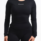 SCULPT LONG SLEEVE - BLACK