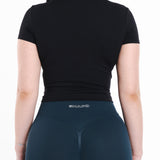 SCULPT SHORT SLEEVE - BLACK