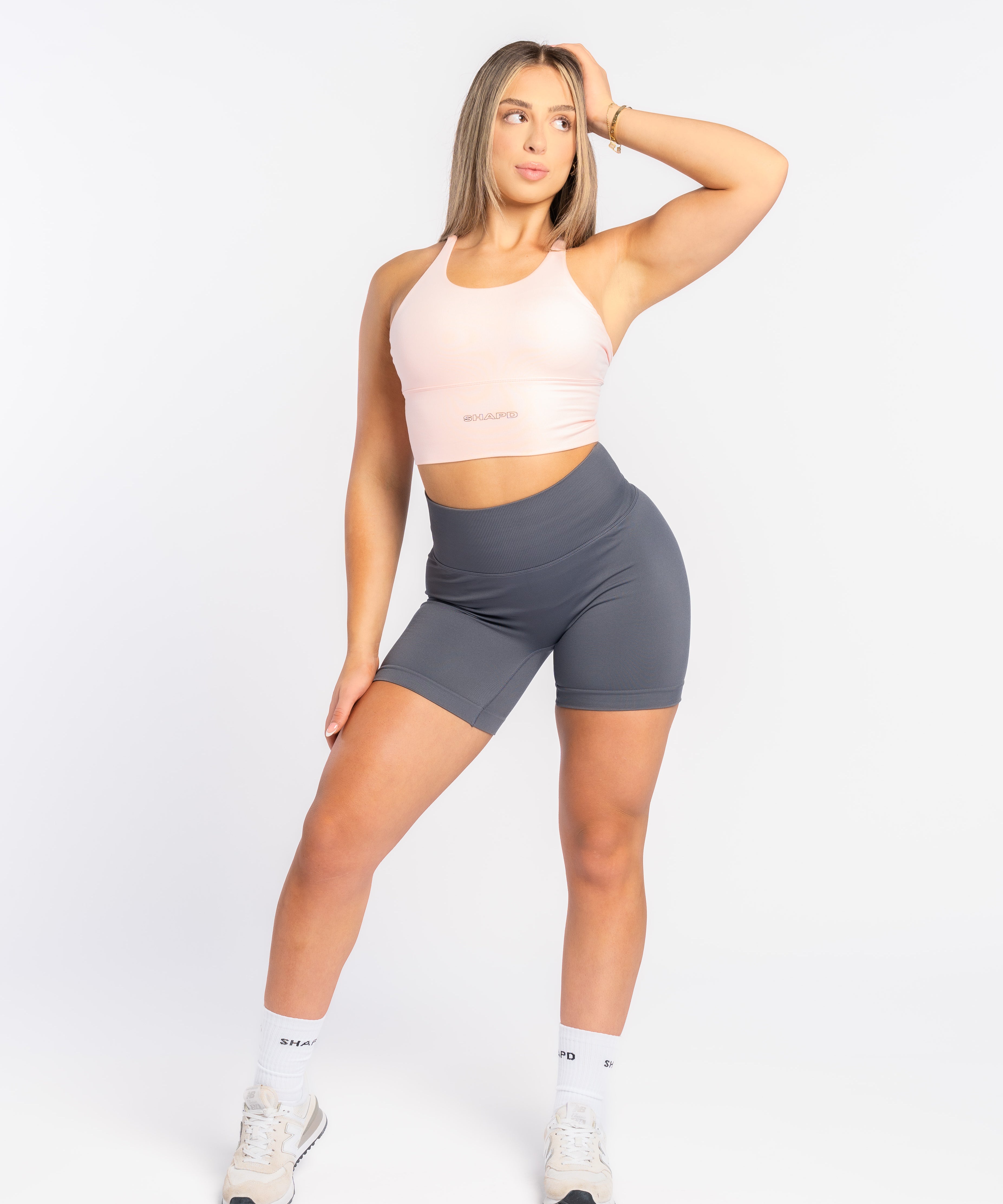 Baby Pink Racer Crop - SHAPD OFFICIAL