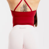 VALENTINA TANK - ROSE RED