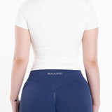 SCULPT SHORT SLEEVE - OFF WHITE