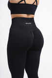 SHAPE ME LEGGINGS - BLACK