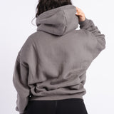 SIGNATURE ZIP HOODIE - SLATE
