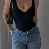 SCULPT TECH TANK BODYSUIT - ONYX