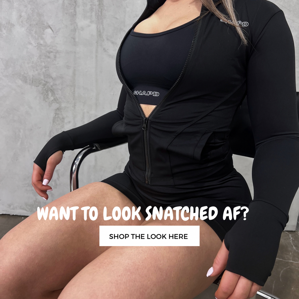 Snatched Activewear Set Charcoal