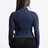 SCULPTING QUARTER ZIP - DARK NAVY