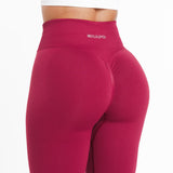 SHAPE ME LEGGINGS - BOYSENBERRY