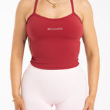 VALENTINA TANK - ROSE RED