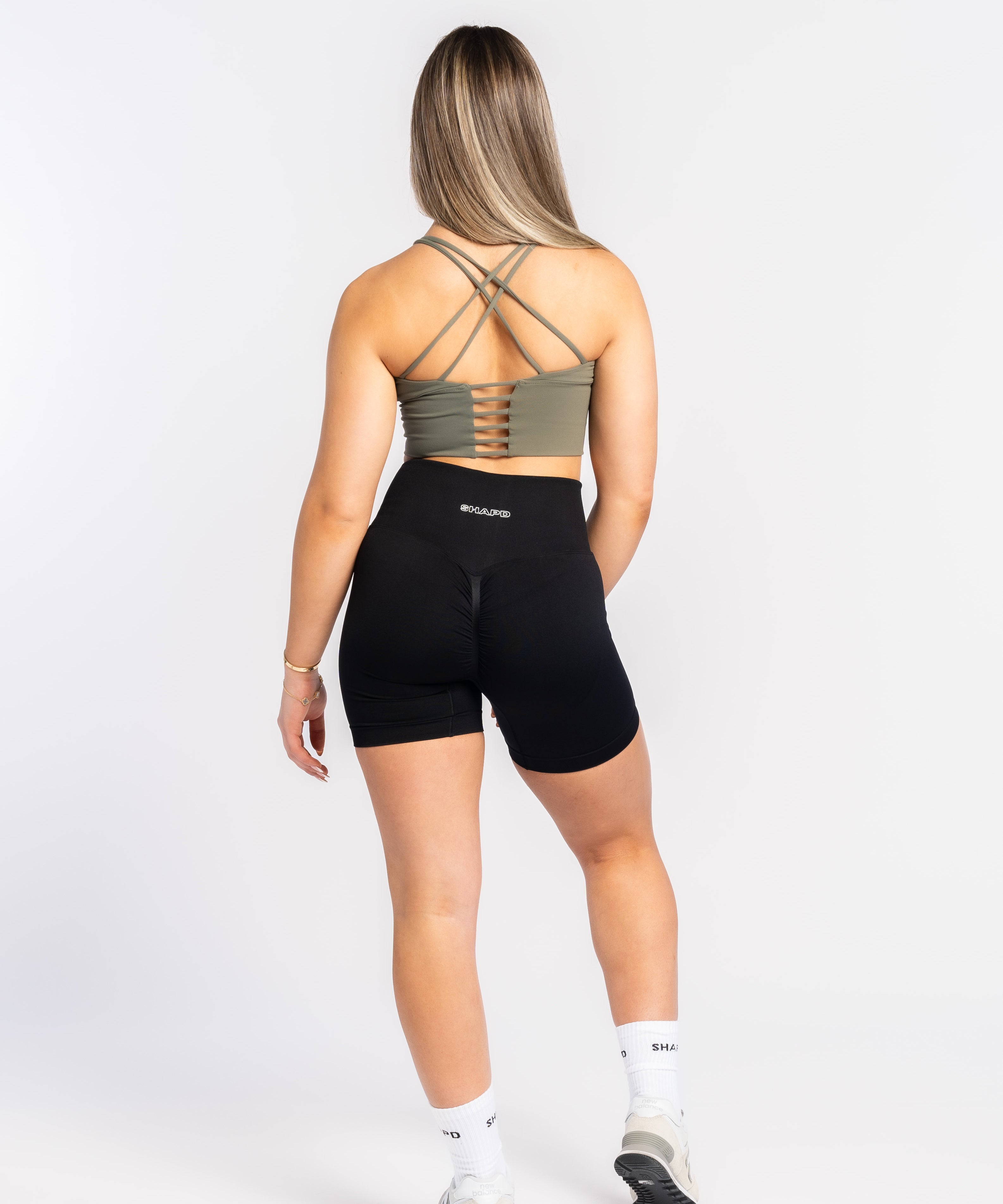 Khaki Racer Crop - SHAPD OFFICIAL