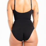SCULPT TECH BRIEF BODYSUIT - ONYX