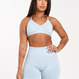 SHAPE ME BRA - MILKY BLUE