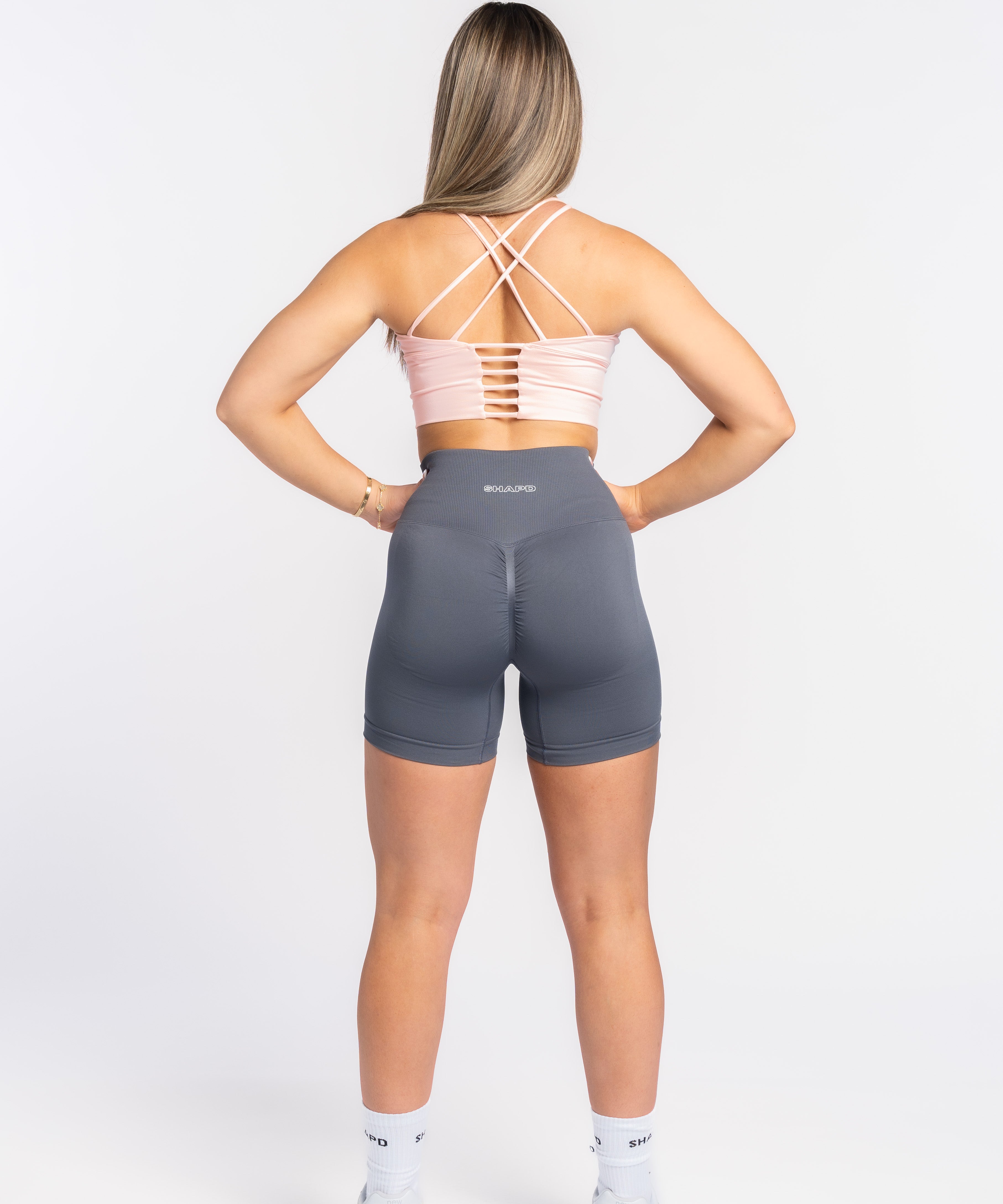 Baby Pink Racer Crop - SHAPD OFFICIAL