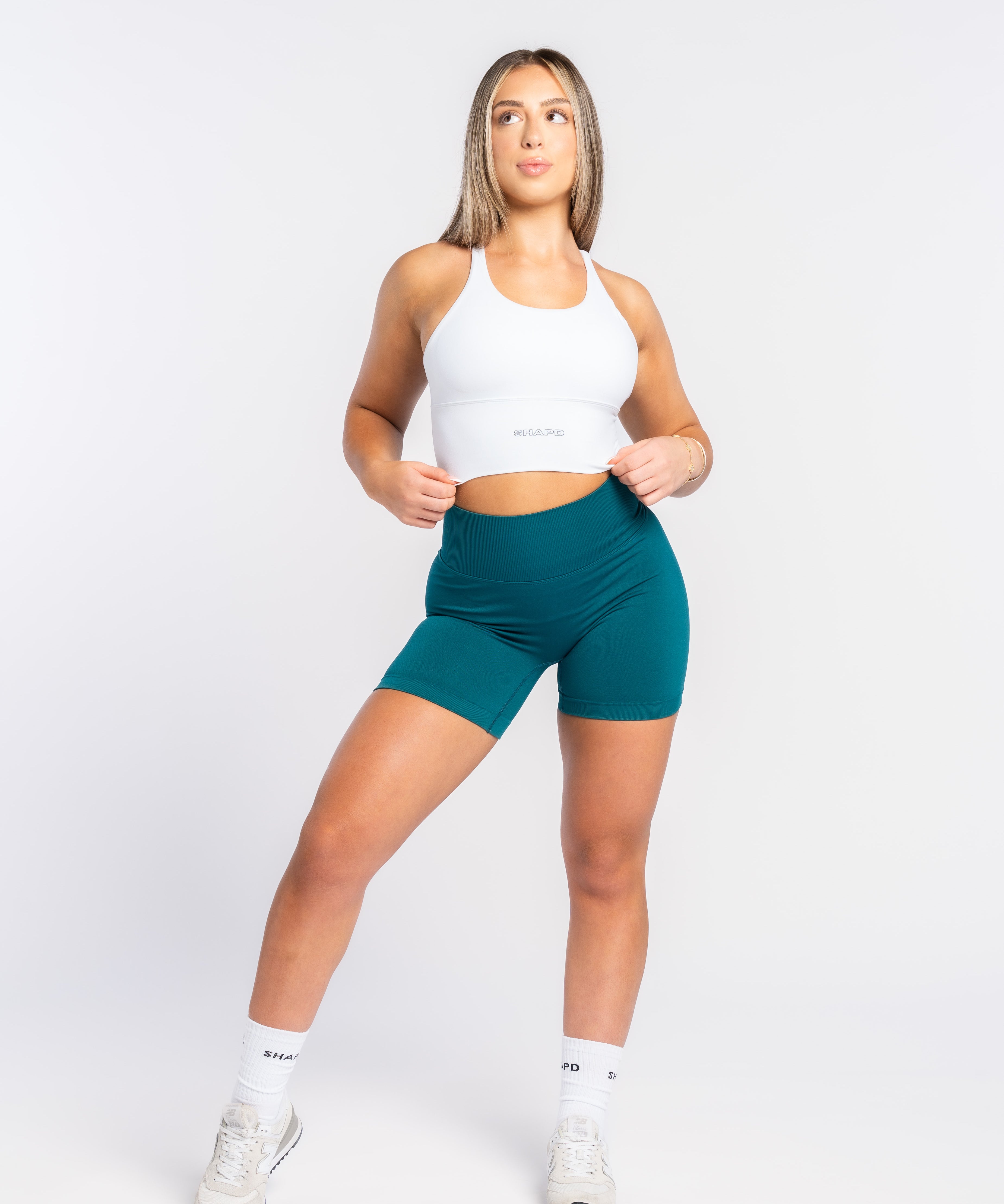White Racer Crop - SHAPD OFFICIAL