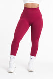 SHAPE ME LEGGINGS - BOYSENBERRY