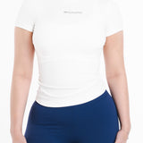 SCULPT SHORT SLEEVE - OFF WHITE