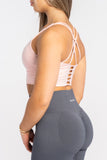 Baby Pink Racer Crop - SHAPD OFFICIAL