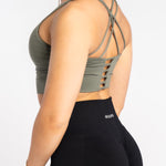 Khaki Racer Crop - SHAPD OFFICIAL