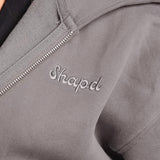 SIGNATURE ZIP HOODIE - SLATE