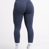 SHAPE ME LEGGINGS - BLUE STEEL