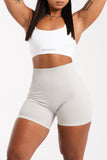 SHAPE ME SHORTS - DOVE GREY