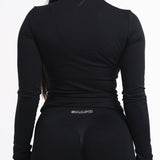 SCULPT LONG SLEEVE - BLACK