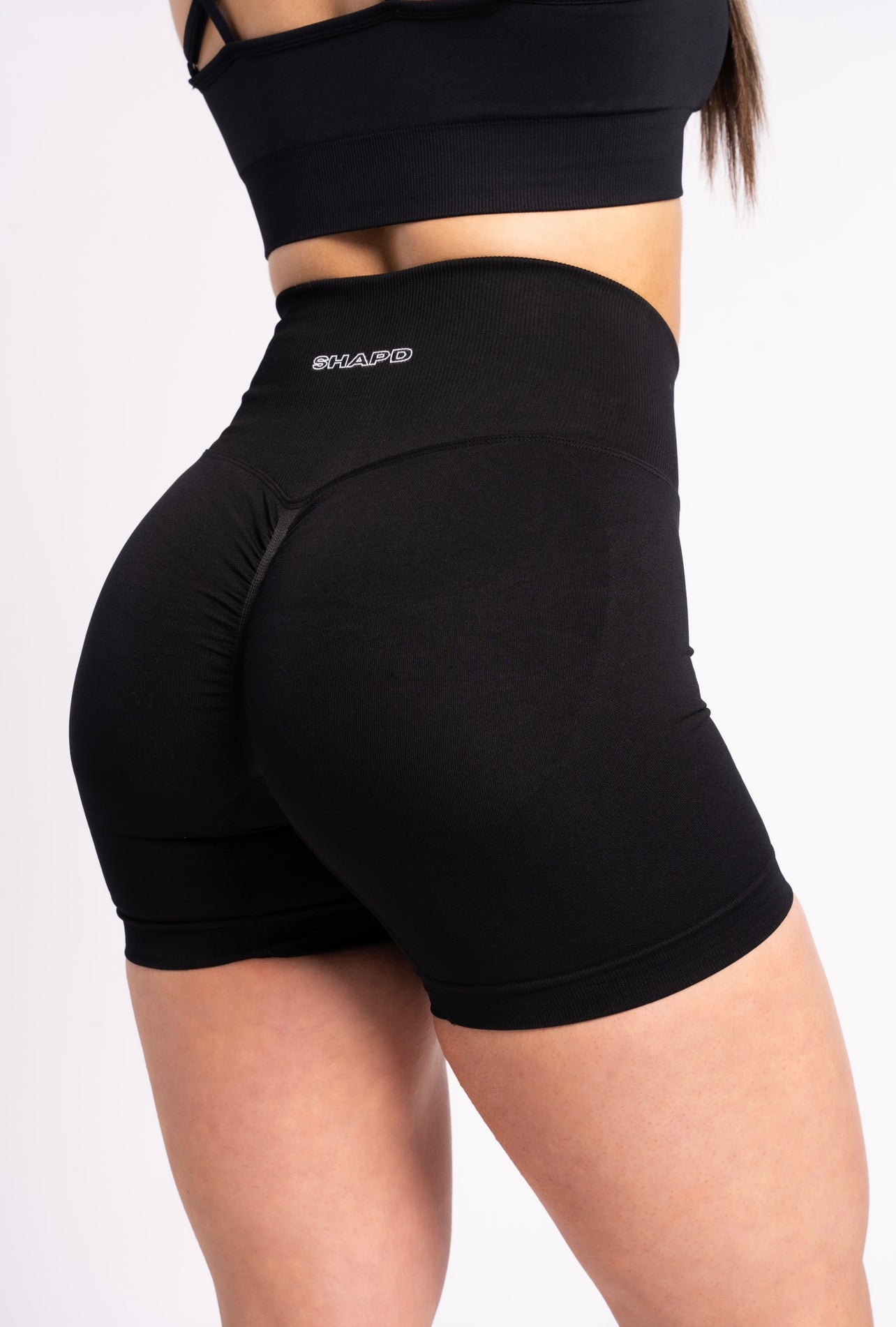 Black Shape Me Shorts - SHAPD OFFICIAL