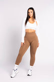 Shape Me Leggings - Tan