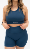 Lyft Me Crop - Teal