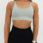 Cross Over Sports Bra - Mist - SHAPD OFFICIAL