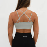 Cross Over Sports Bra - Mist - SHAPD OFFICIAL